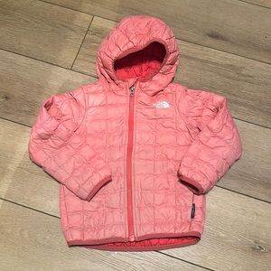 North Face Quilted Puffer Toddler Girl Jscket